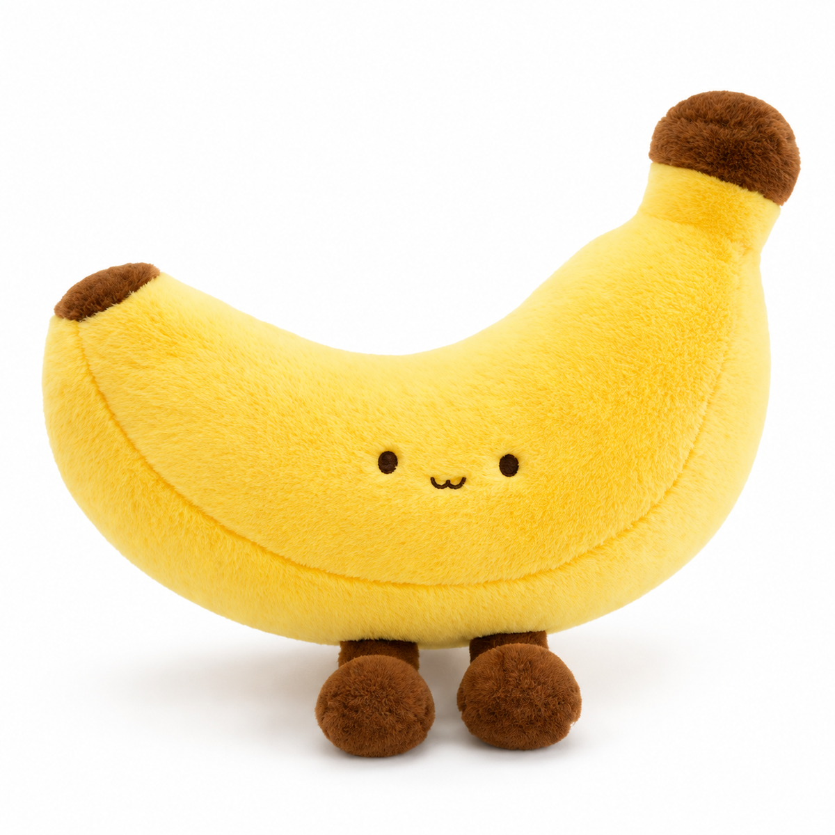 38 cm Banana Plush Pillow – Yellow Stuffed Banana Cushion